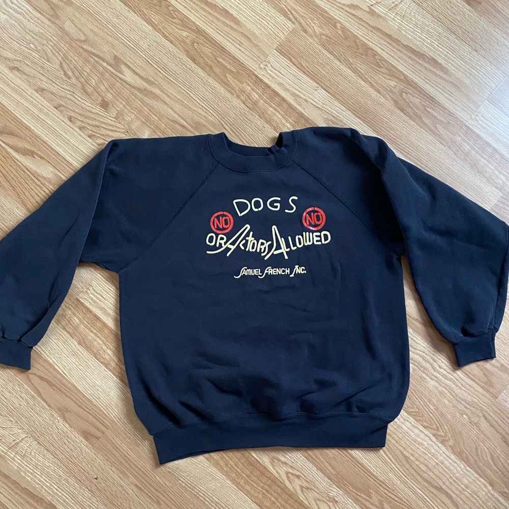 Vintage Samuel French Co. Thespian Actor Sweatshirt